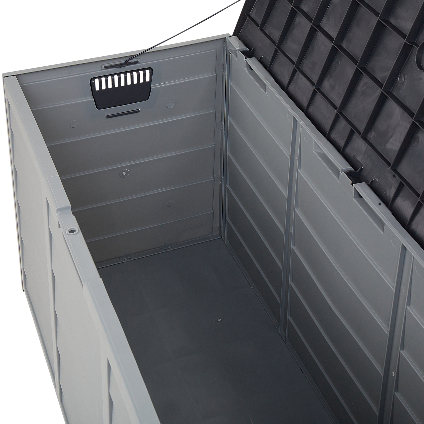 Aufbewahrungsbox LOCARNO 112 cm 50 cm Grau