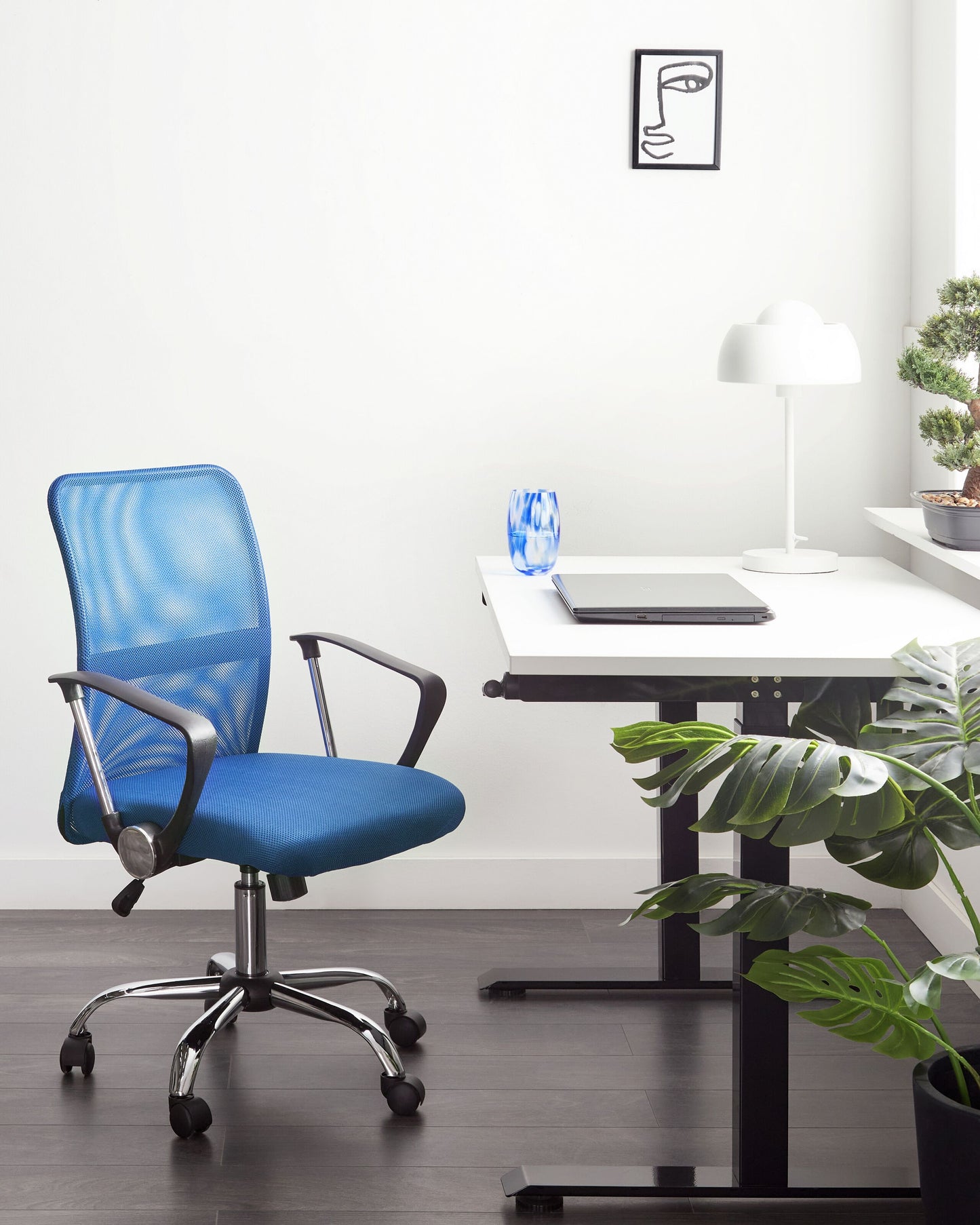 Bürostuhl drehbar BEST Blau