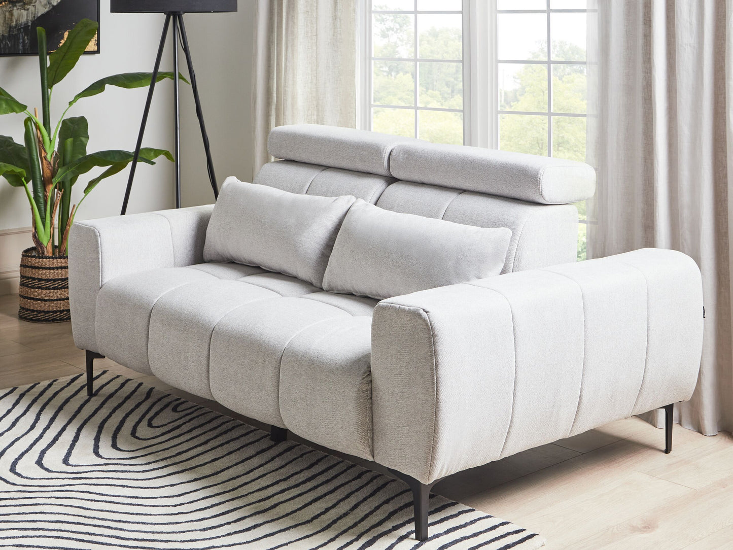 2-Sitzer Sofa grau VEGAMO