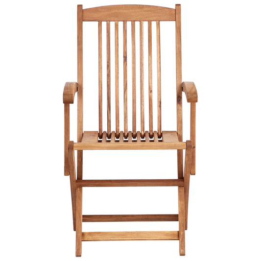 Gartenmöbel Set 6-Sitzer MAUI II Akazienholz Hellbraun