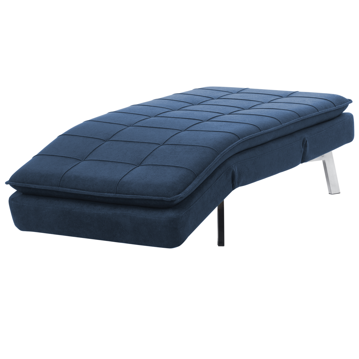 Chaiselongue marineblau verstellbar LOIRET