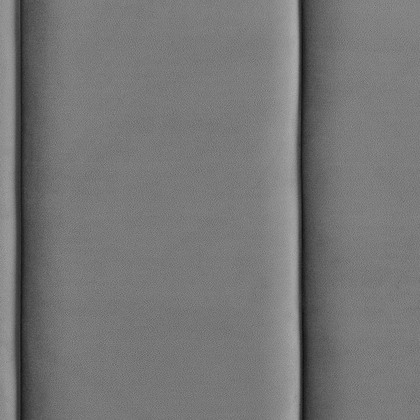 Bett mit Lattenrost Samtstoff VILLETTE 160 x 200 cm Grau