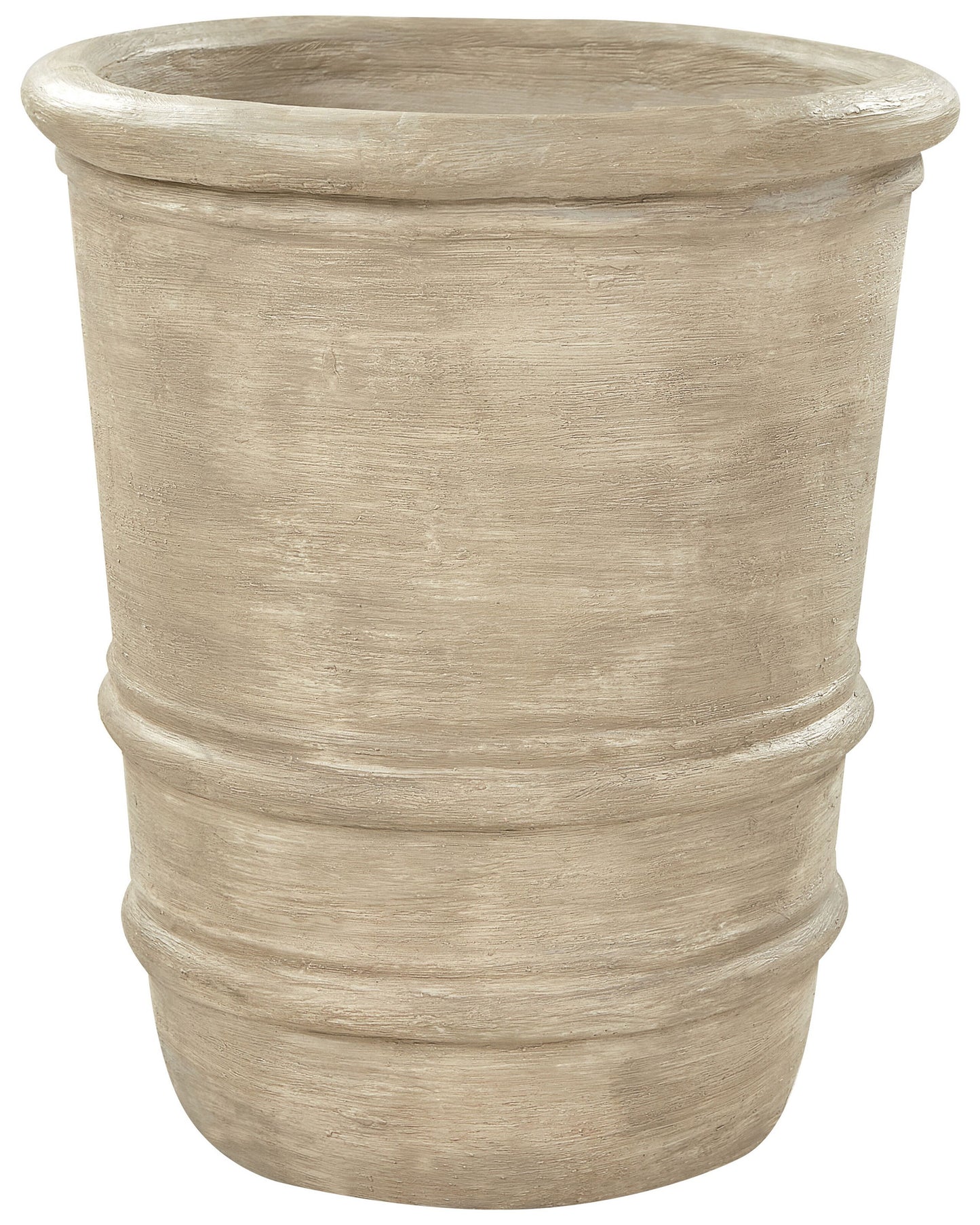 Blumenkübel LILIUM Keramik 43 cm Beige
