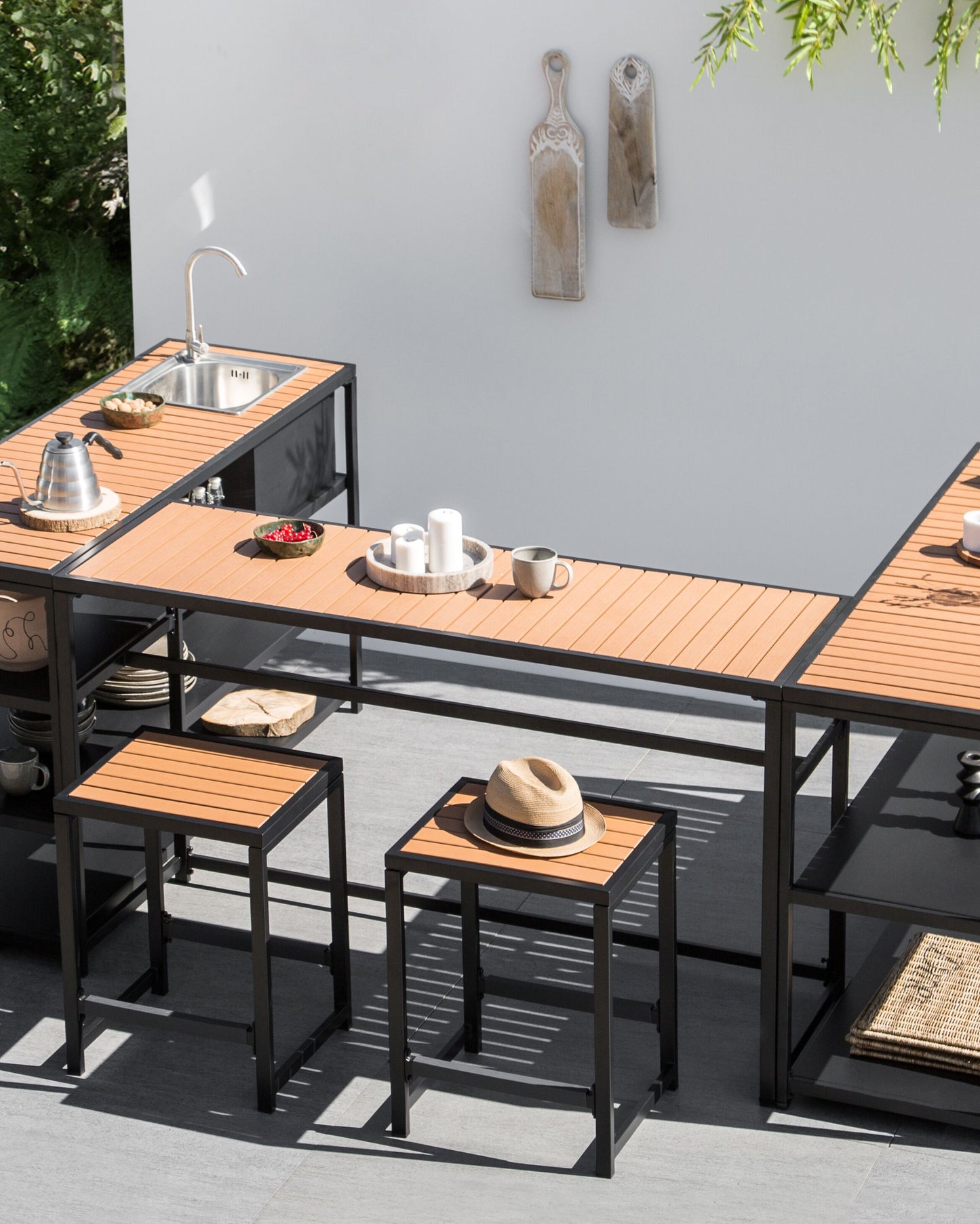 Gartenstuhl AVETRANA Schwarz