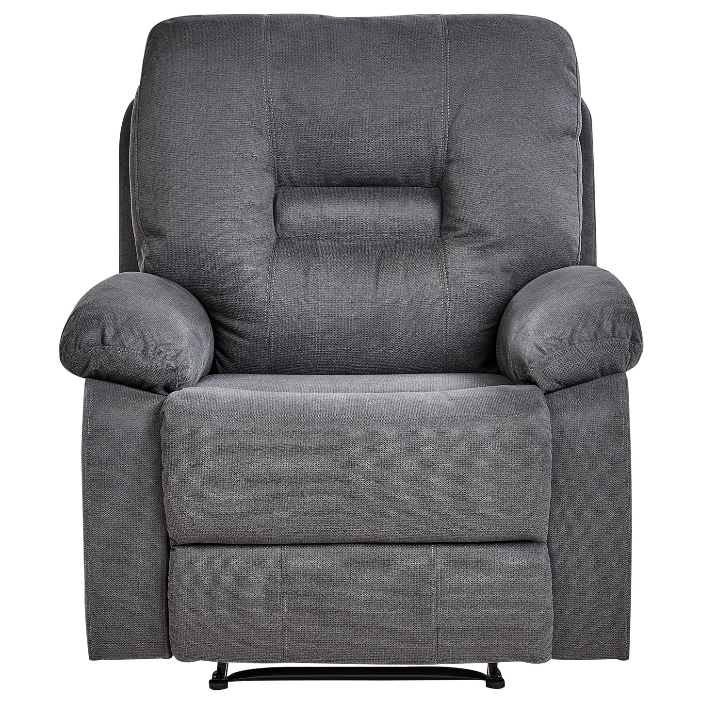 Fernsehsessel BERGEN II Stoff Dunkelgrau