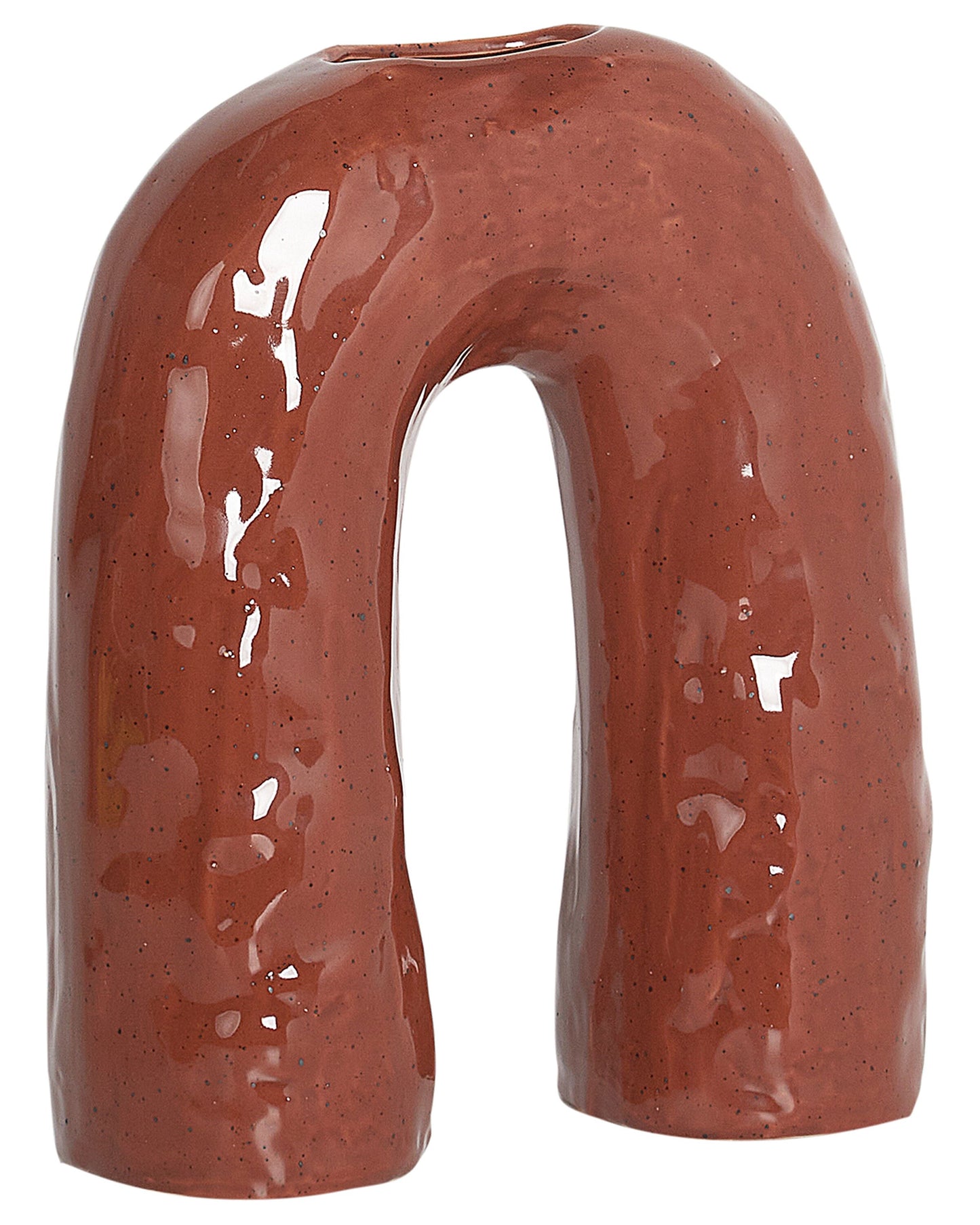 Blumenvase PERCH Steinzeug 29 cm Braun