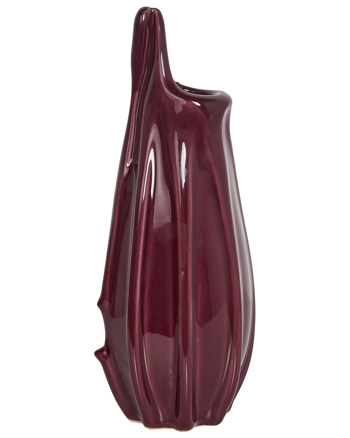 Blumenvase SHADS Steinzeug 36 cm Purpur