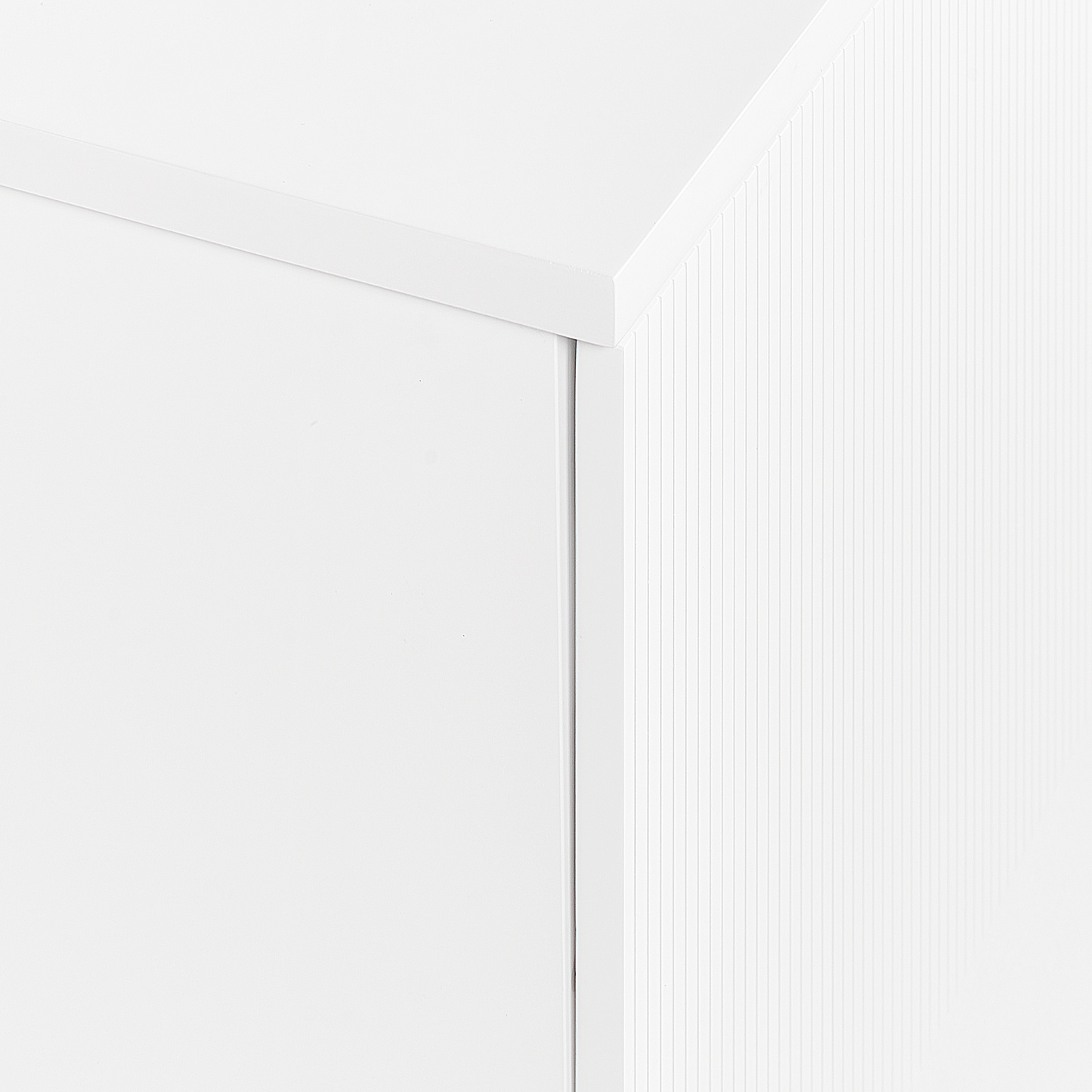 Wandmontierter Waschtischunterschrank ALZIRA 80 cm 52 cm 40 cm Weiss