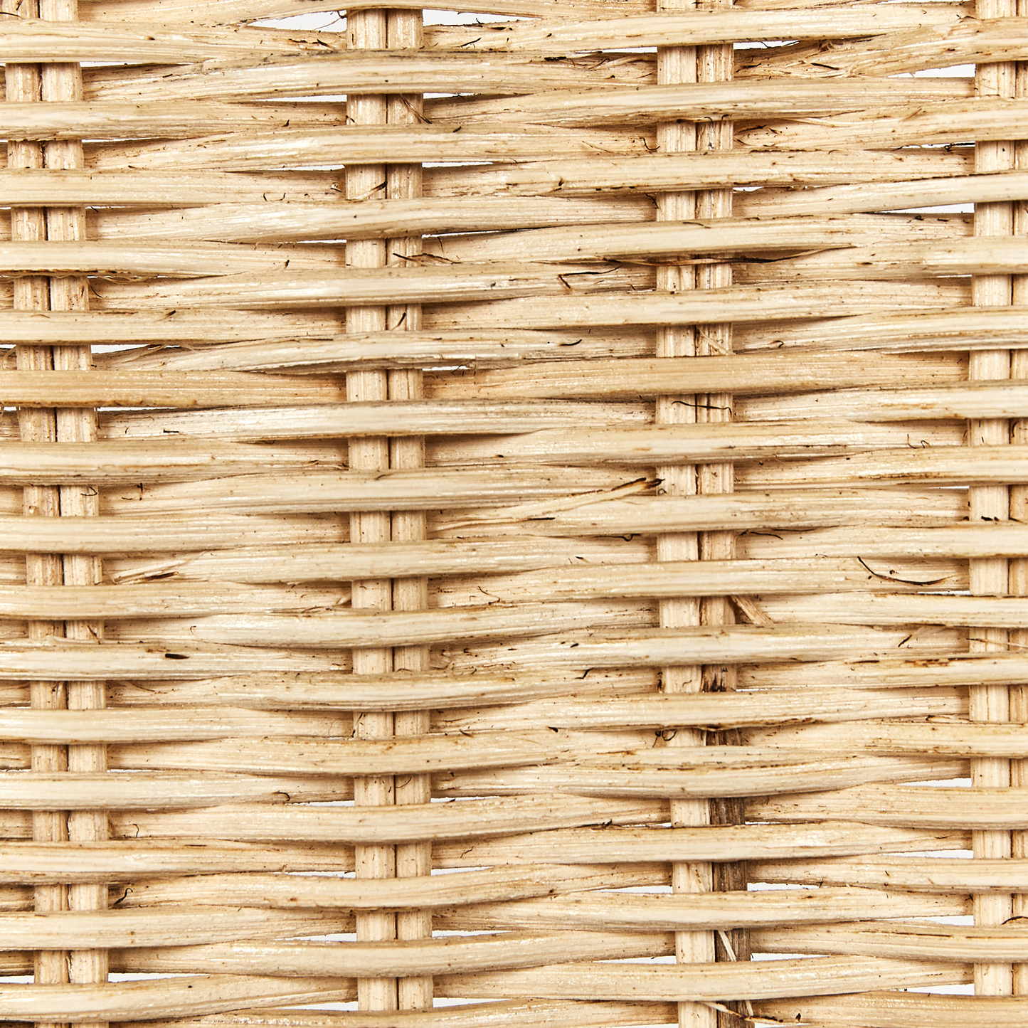 Schaukelstühle 2er Set LAVINIO Rattan Naturfarben