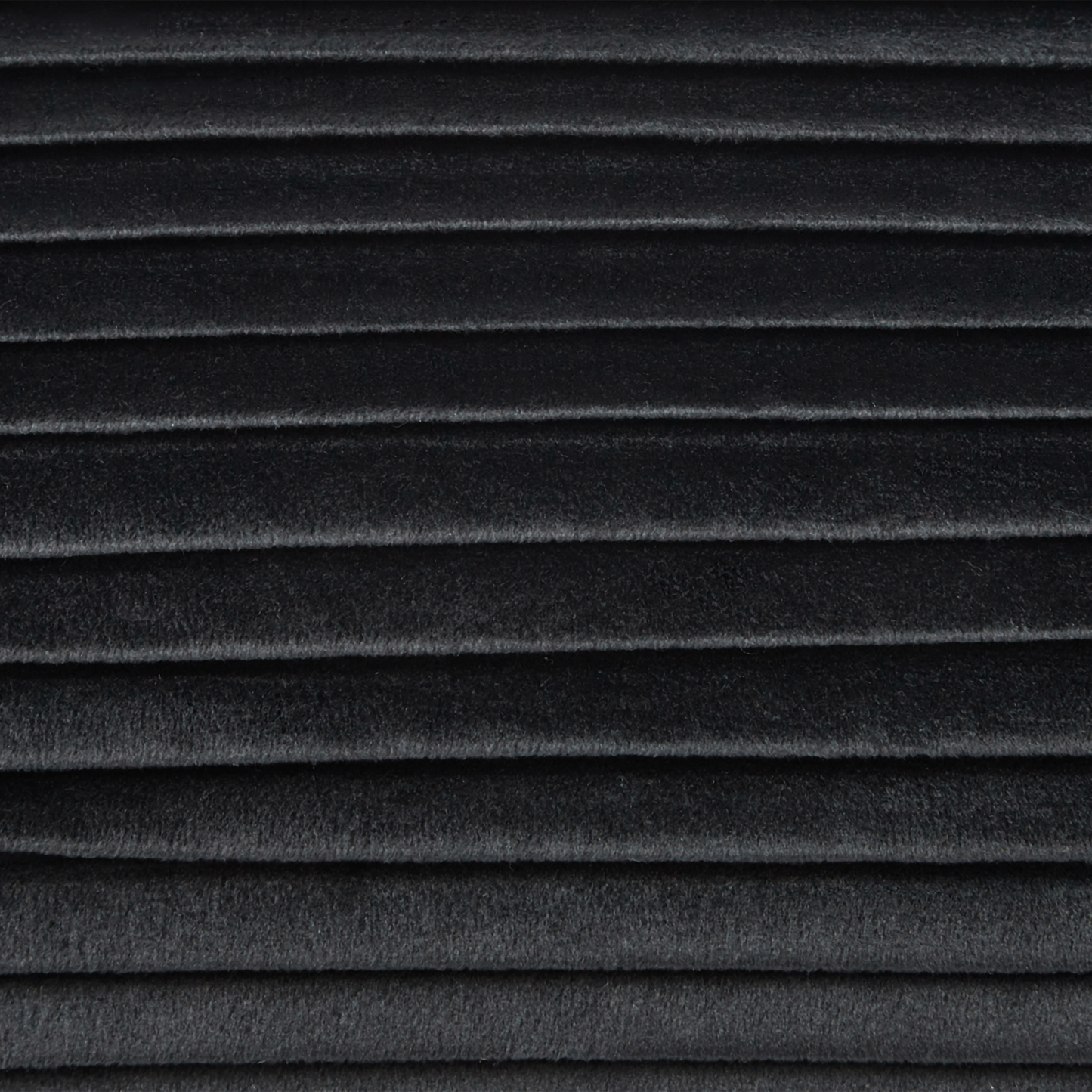 Dekokissen JONQUIL Samtstoff 22 x 60 cm Schwarz Ohne Muster