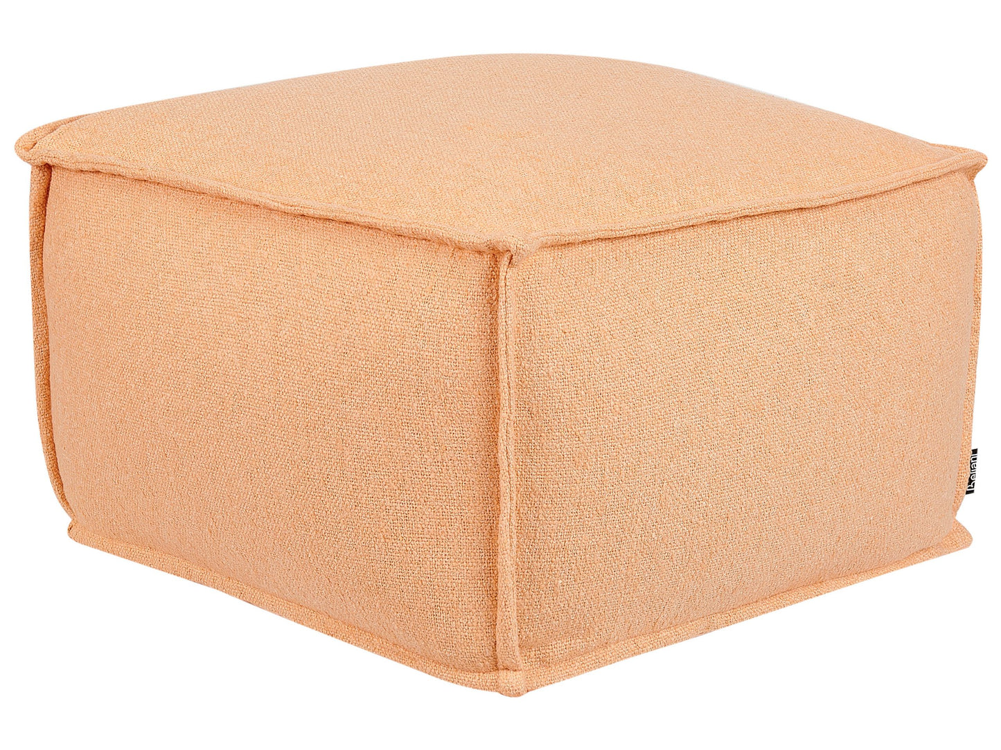 Pouf Baumwolle orange 50 x 50 x 30 cm SHERALI