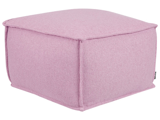 Pouf Baumwolle rosa 50 x 50 x 30 cm SHERALI