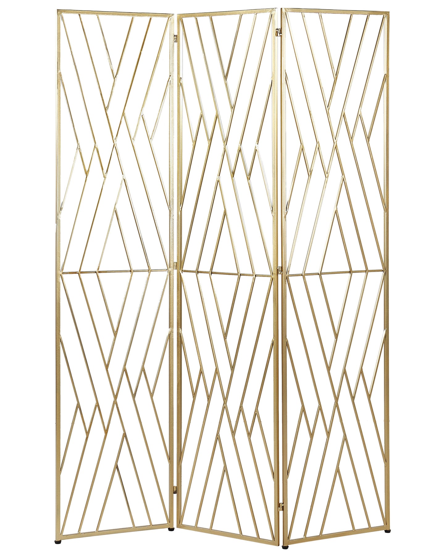 Raumteiler 3-teilig ASOLO Gold 117 cm 170 cm