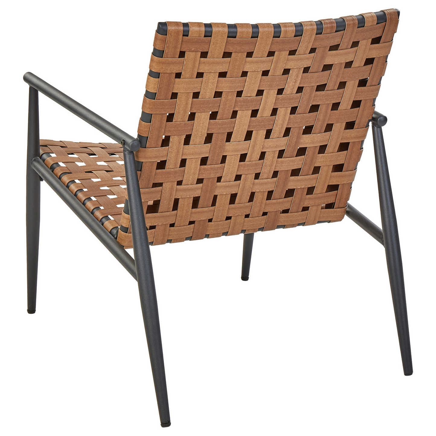Bistro Set ZIRIA Polyrattan Braun