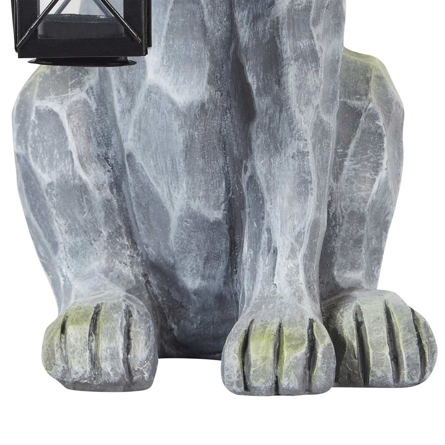 Dekofigur Hasenform grau 37 cm ARGILLY