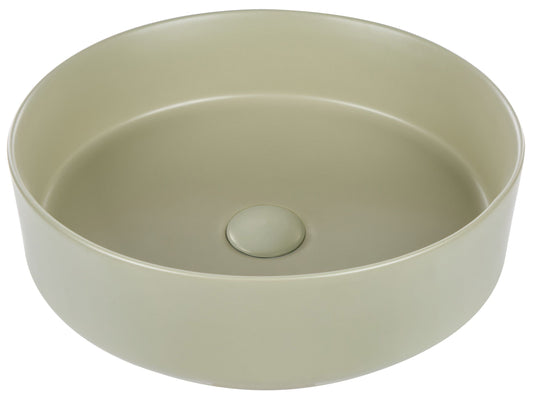 Aufsatzwaschbecken hellgrün rund ⌀ 41 cm UTIEL