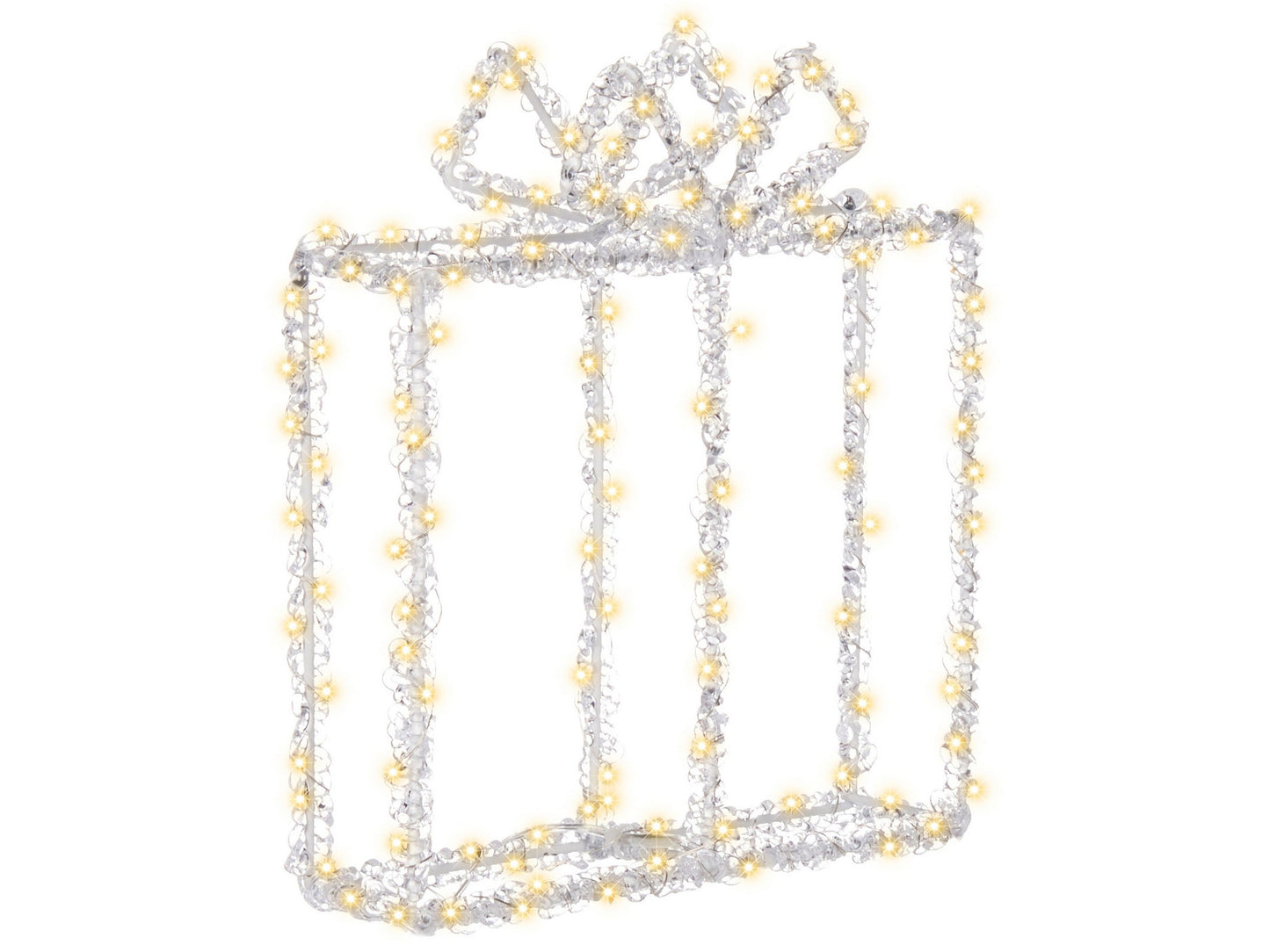 Outdoor Weihnachtsbeleuchtung LED weiss Geschenk 25 cm KEMI