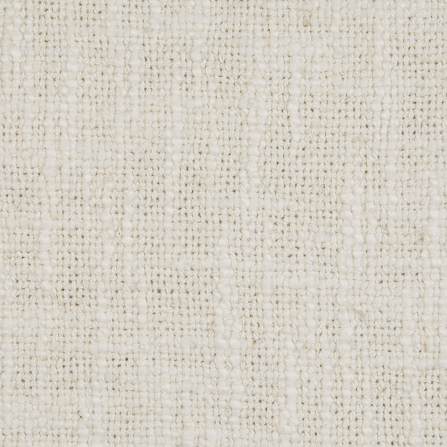 Dekokissen 2er Set IANTHE Baumwolle 45 x 45 cm Cremeweiss Ohne Muster