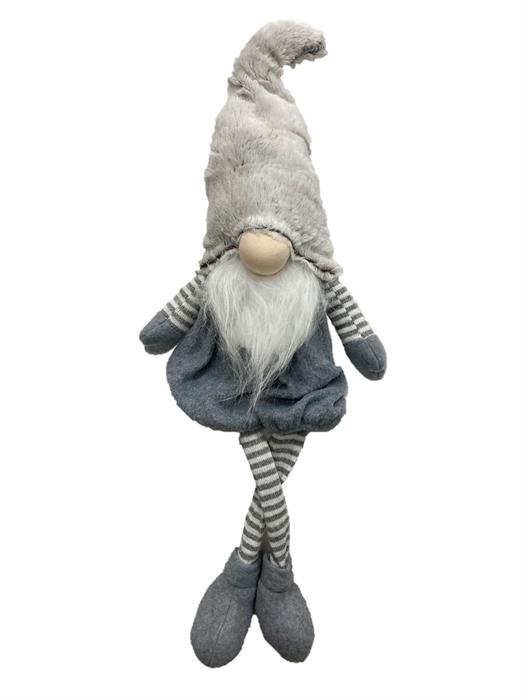 Gnome décoratif Père Noël garçon assis
L7cm x L18cm x H71cm
