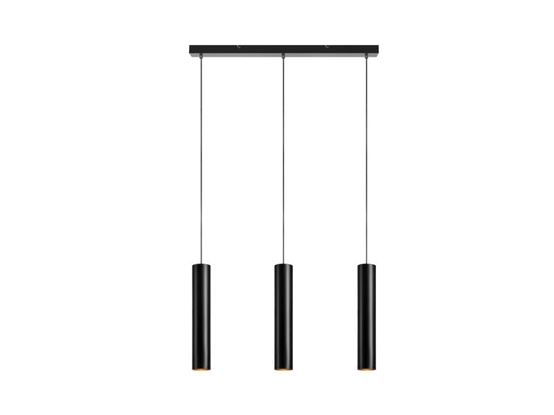 Lampada a sospensione Markslöjd Ruben 3L nera
