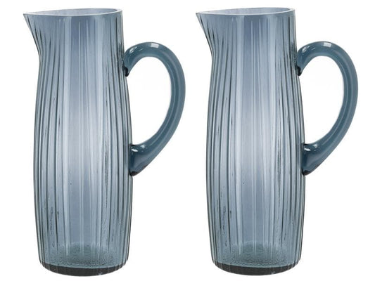 Pichet Bitz Kusintha 2 pièces, 1,2 l, bleu
