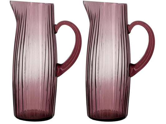 Pichet Bitz Kusintha 2 pièces, 1,2 l, rose