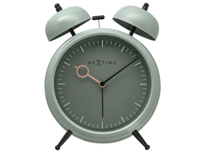 NeXtime Réveil Classique Golden Hour Sarcelle