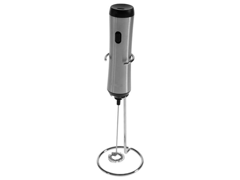 Mousseur à lait FURBER USB-C avec support, acier inoxydable