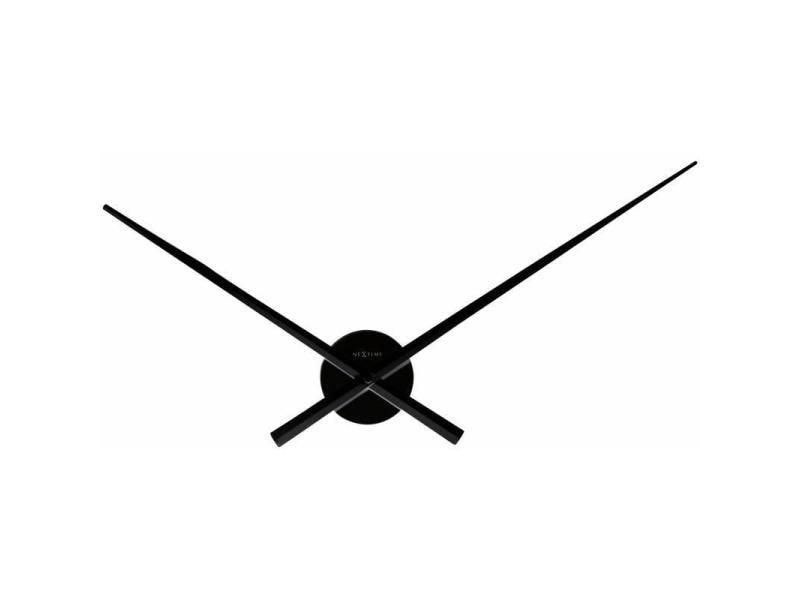 NeXtime Wanduhr Hands Ø 70 cm Schwarz