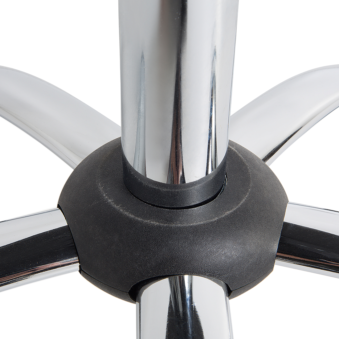 Massagestuhl drehbar RELAX Kunstleder Schwarz