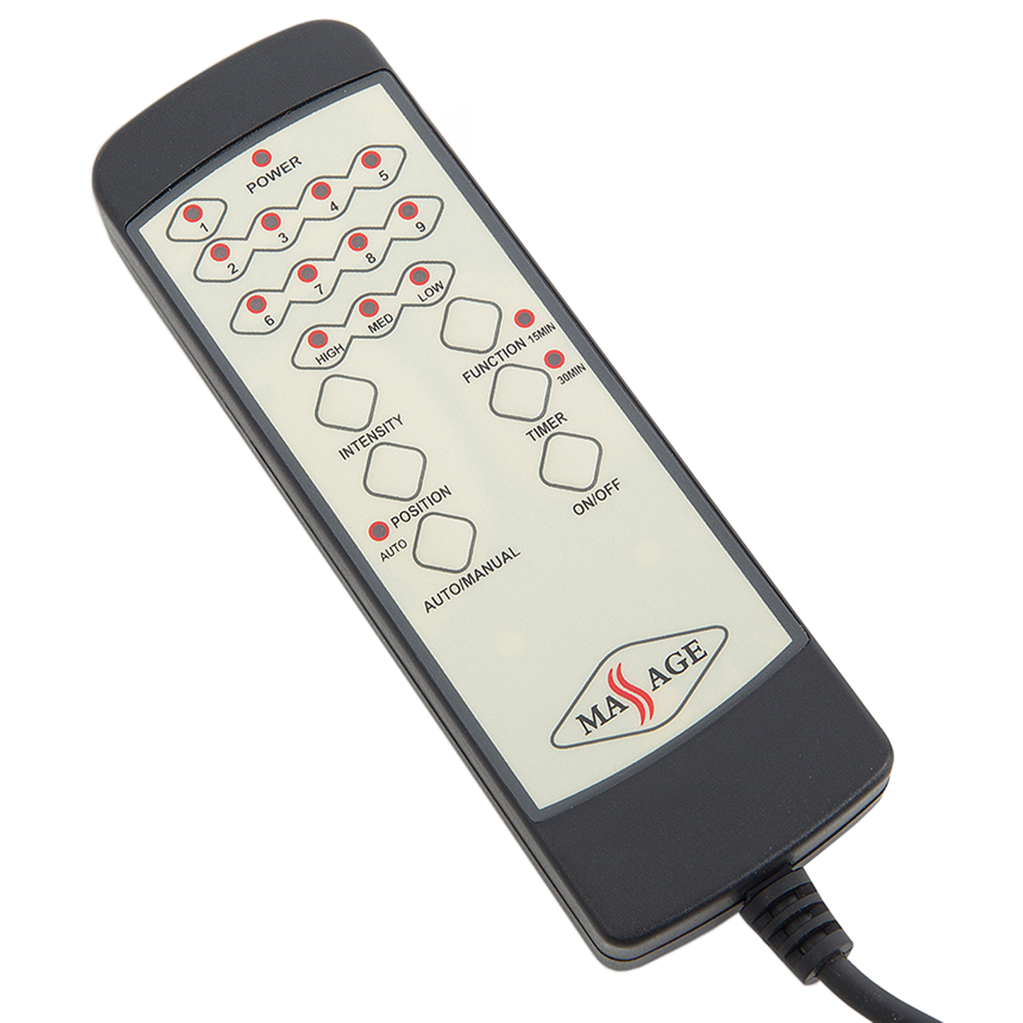 Massagestuhl drehbar RELAX Kunstleder Schwarz