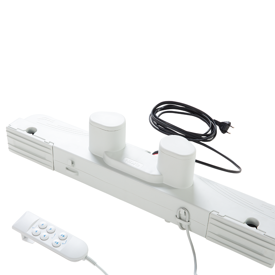Lattenrost elektrisch verstellbar STAR 90 x 200 cm Grau