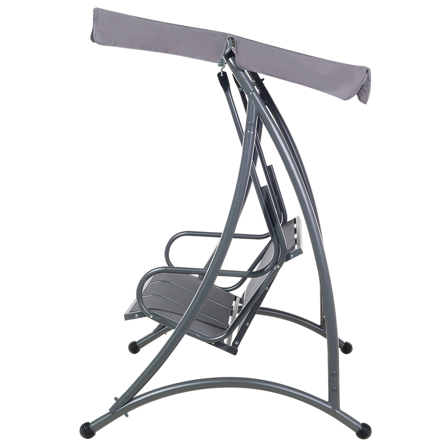 Hollywoodschaukel BOGART Metall Grau