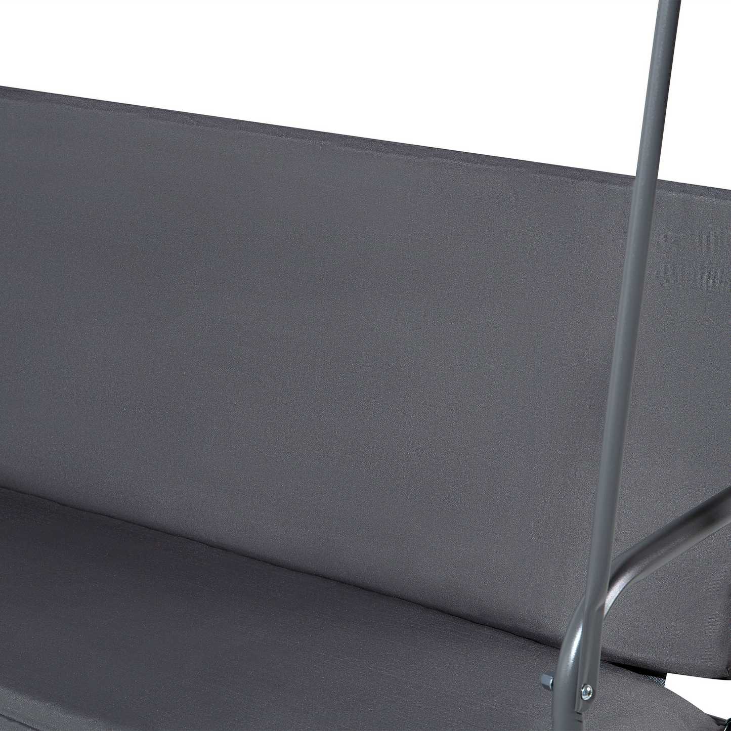 Hollywoodschaukel CHAPLIN Metall Dunkelgrau