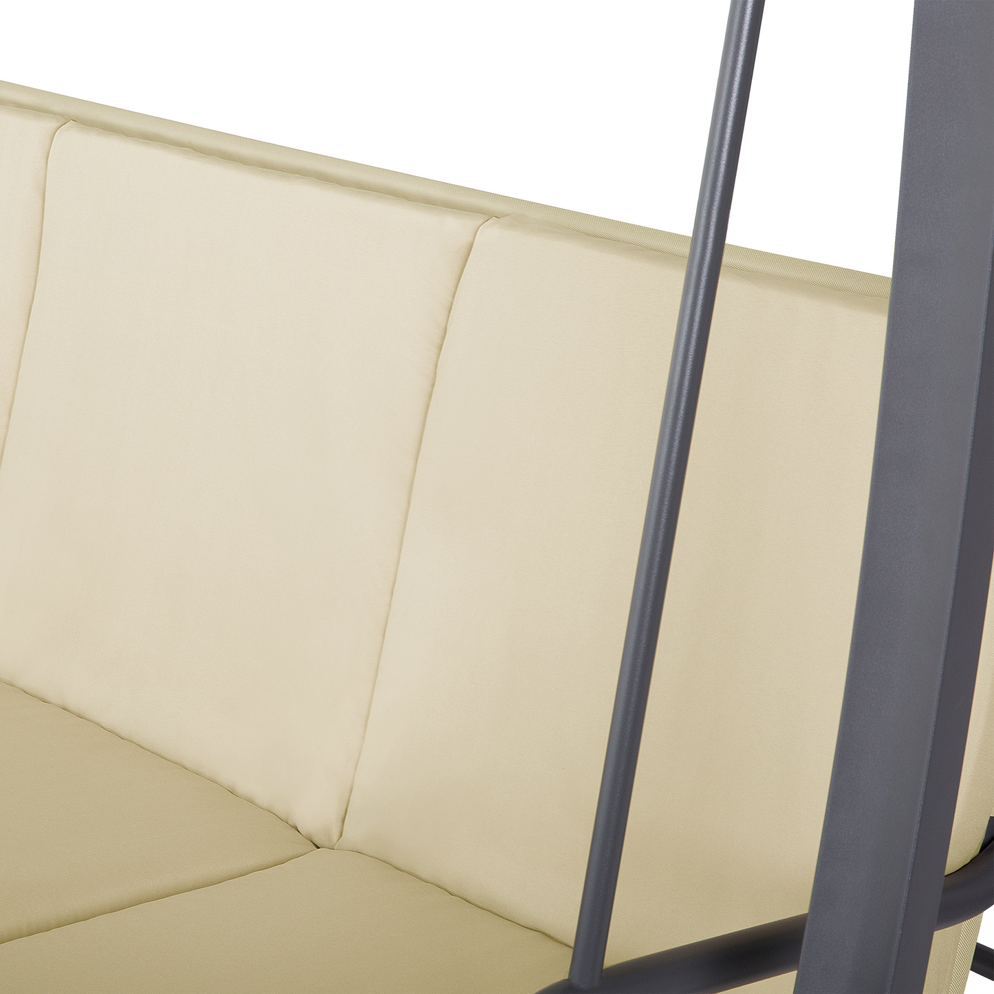 Hollywoodschaukel GARBO Metall Beige