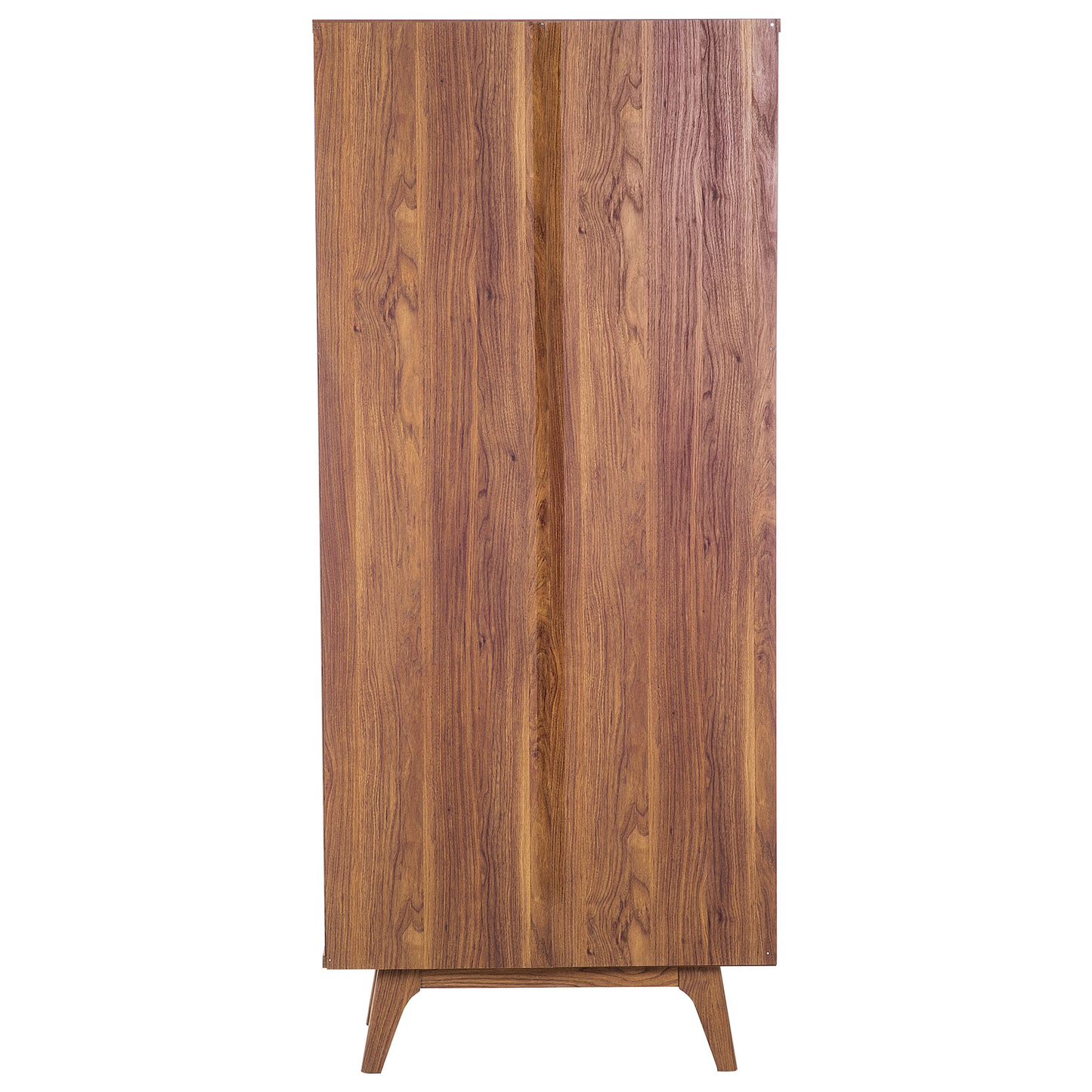 Bücherschrank COLUMBUS 182 cm Braun / Weiss