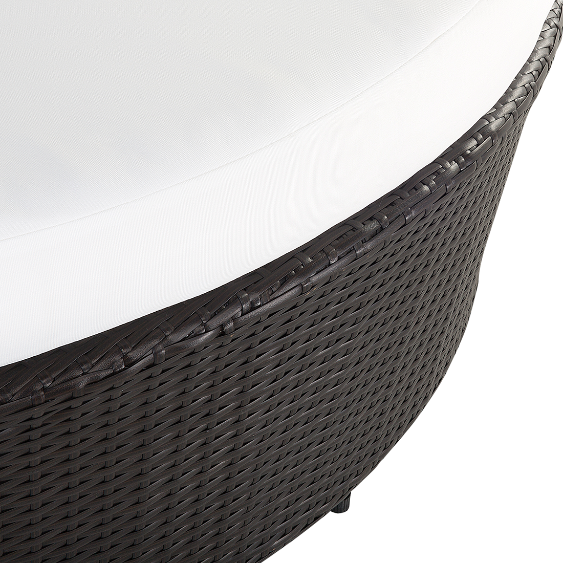 Sonneninsel SYLT LUX Polyrattan Dunkelbraun