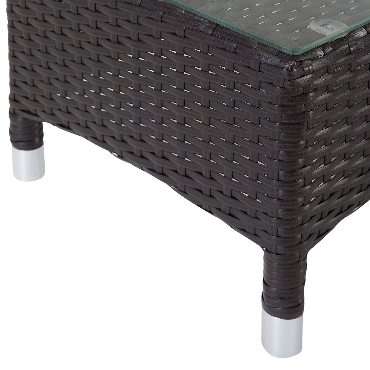 Sonneninsel SYLT LUX Polyrattan Dunkelbraun