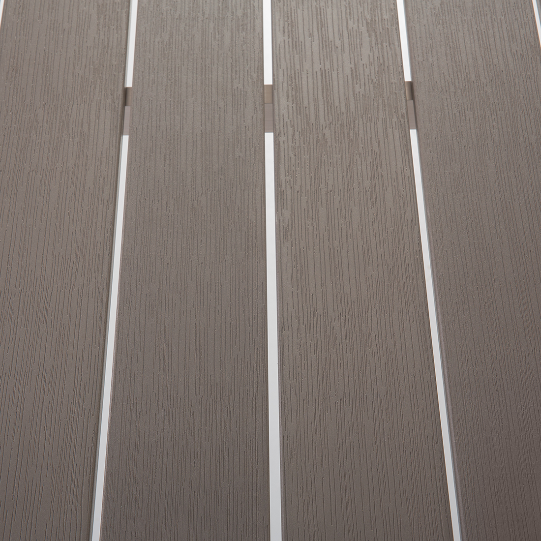 Gartenmöbel Set mit Bänken 6-Sitzer NARDO Grau