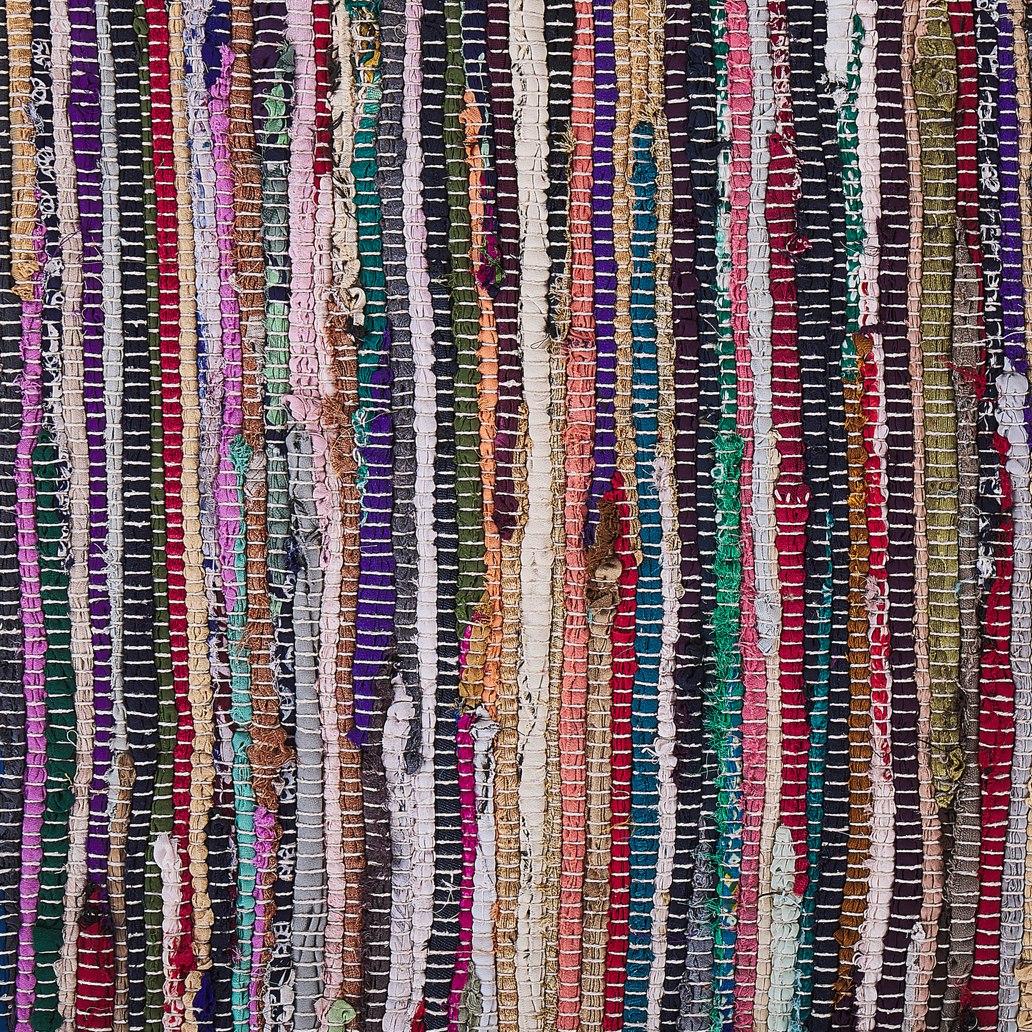 Teppich Baumwolle hellbunt 160 x 230 cm Kurzflor DANCA