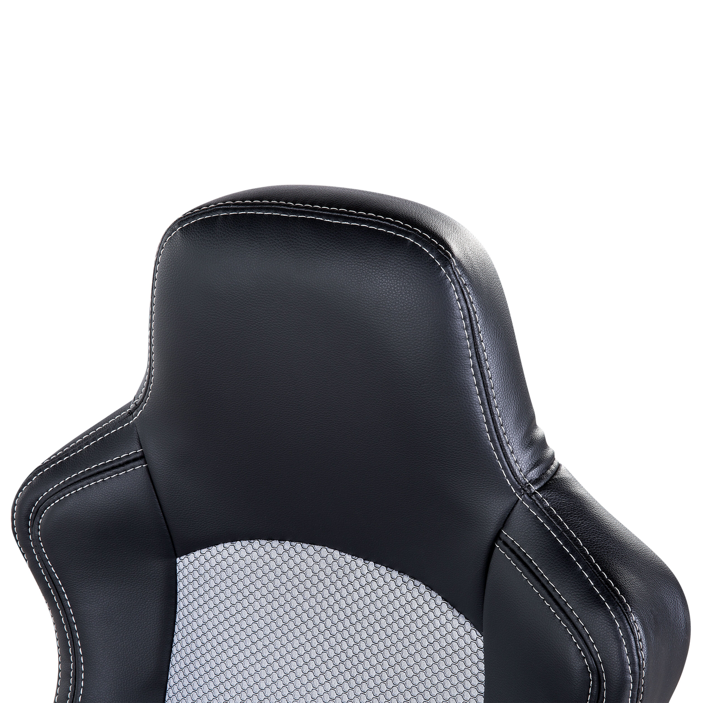 Bürostuhl drehbar EXPLORER Kunstleder Schwarz