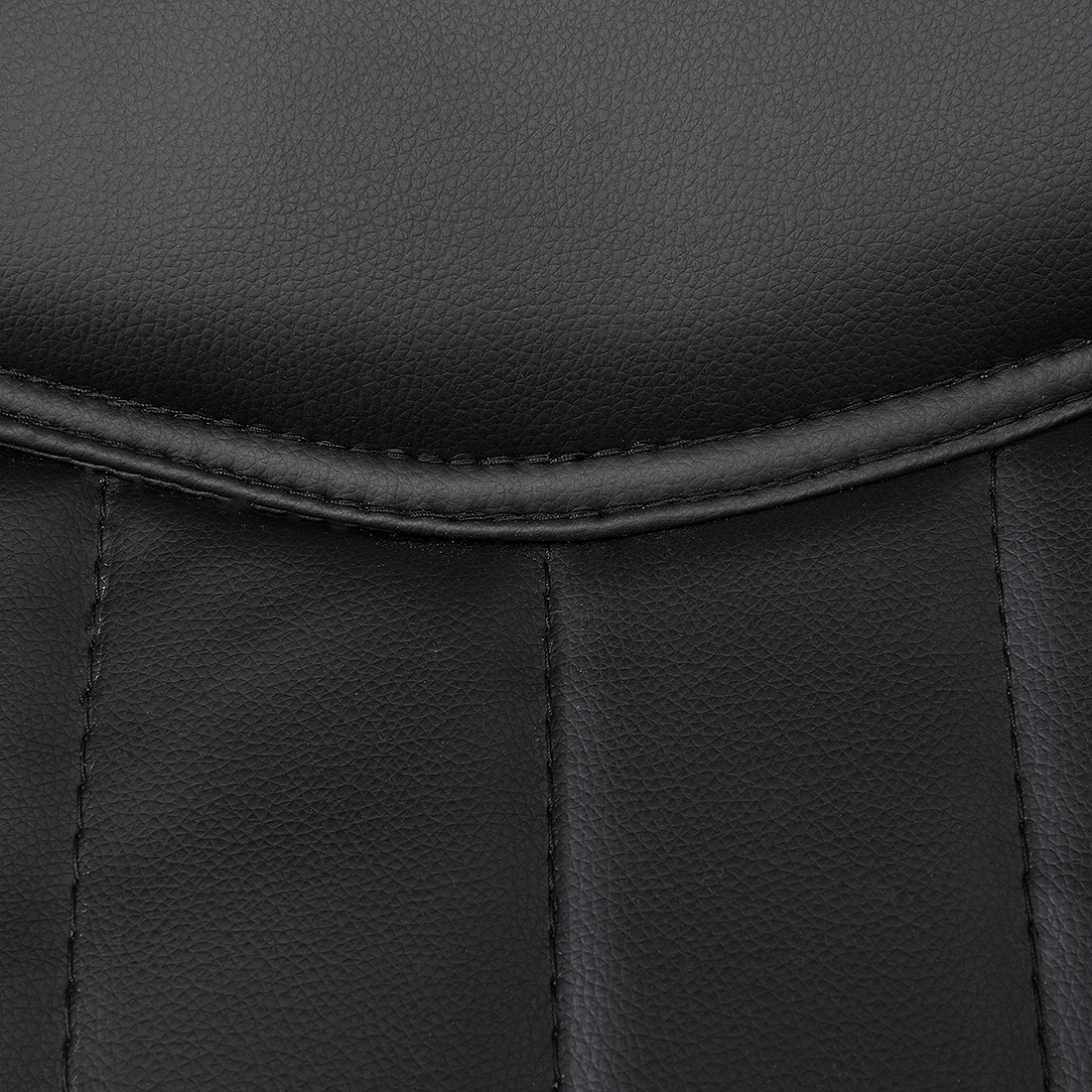 Chefsessel drehbar TRIUMPH Kunstleder Schwarz