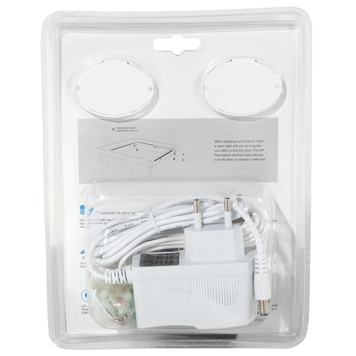 LED Streifen ATRATO 240 cm mit Bewegungsmelder Weiss