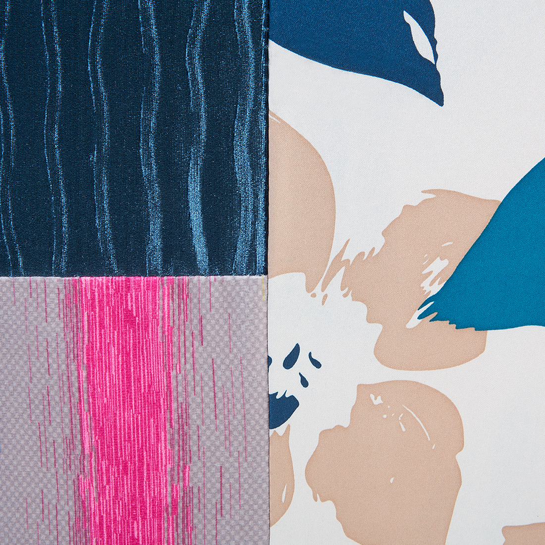 Sessel MANDAL Stoff Bunt