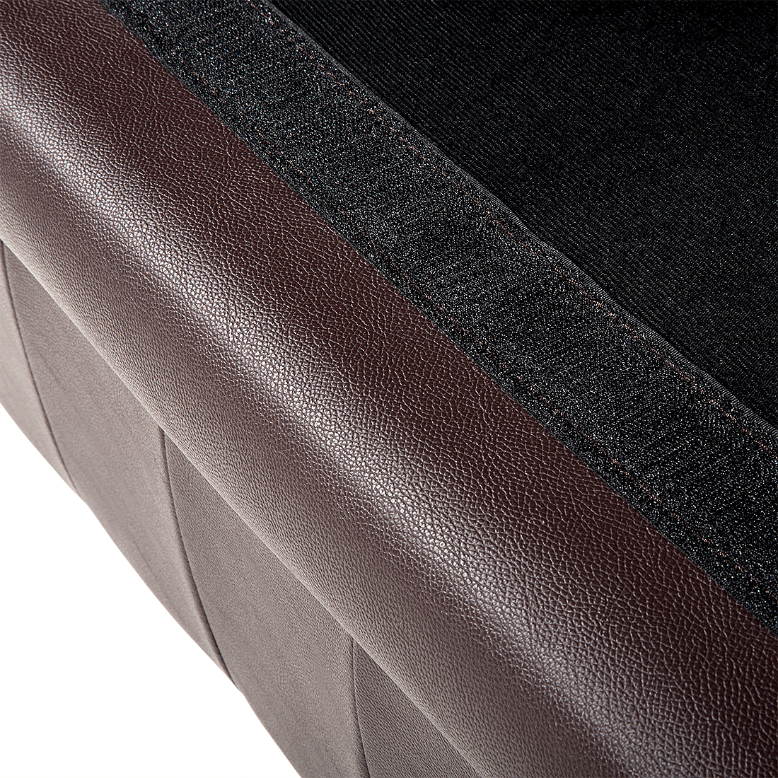 Sofa Leder braun CHESTERFIELD