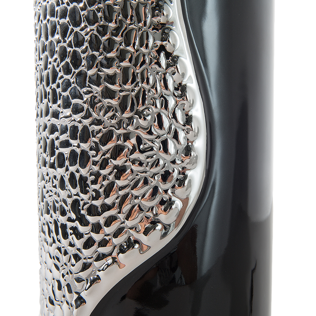 Tischleuchte AIKEN Porzellan Schwarz