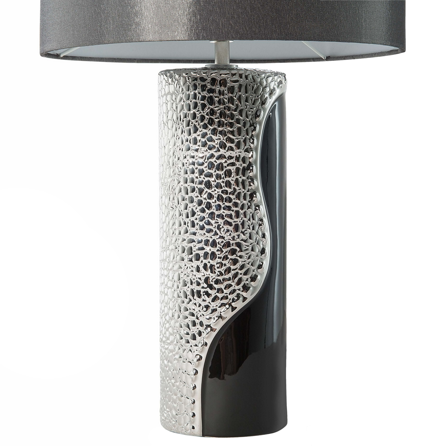 Tischleuchte AIKEN Porzellan Schwarz