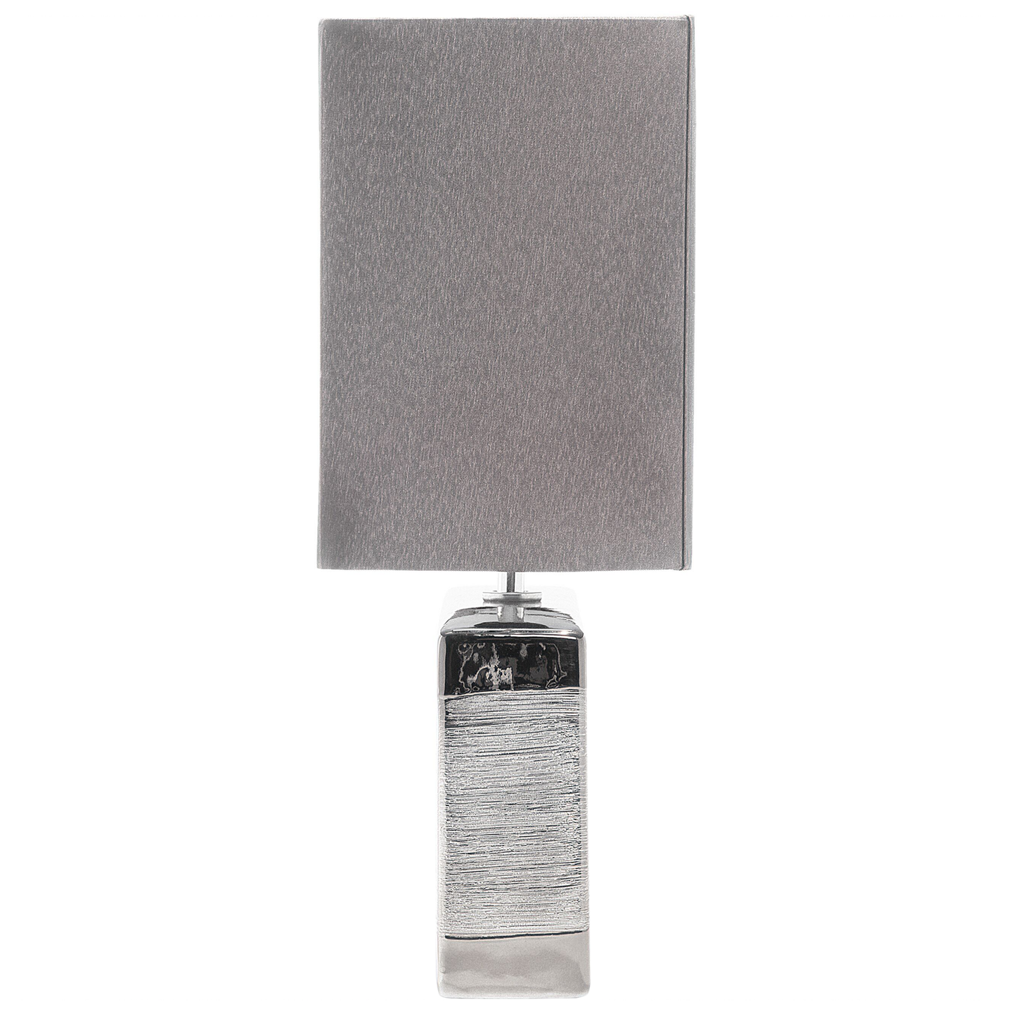 Tischleuchte ONYX Porzellan Grau