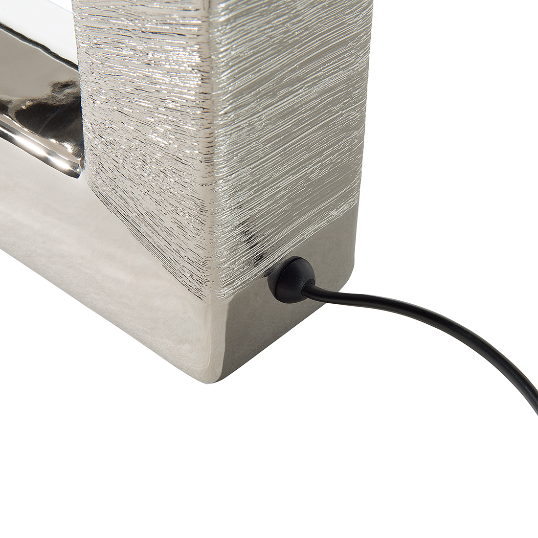 Tischleuchte ONYX Porzellan Grau