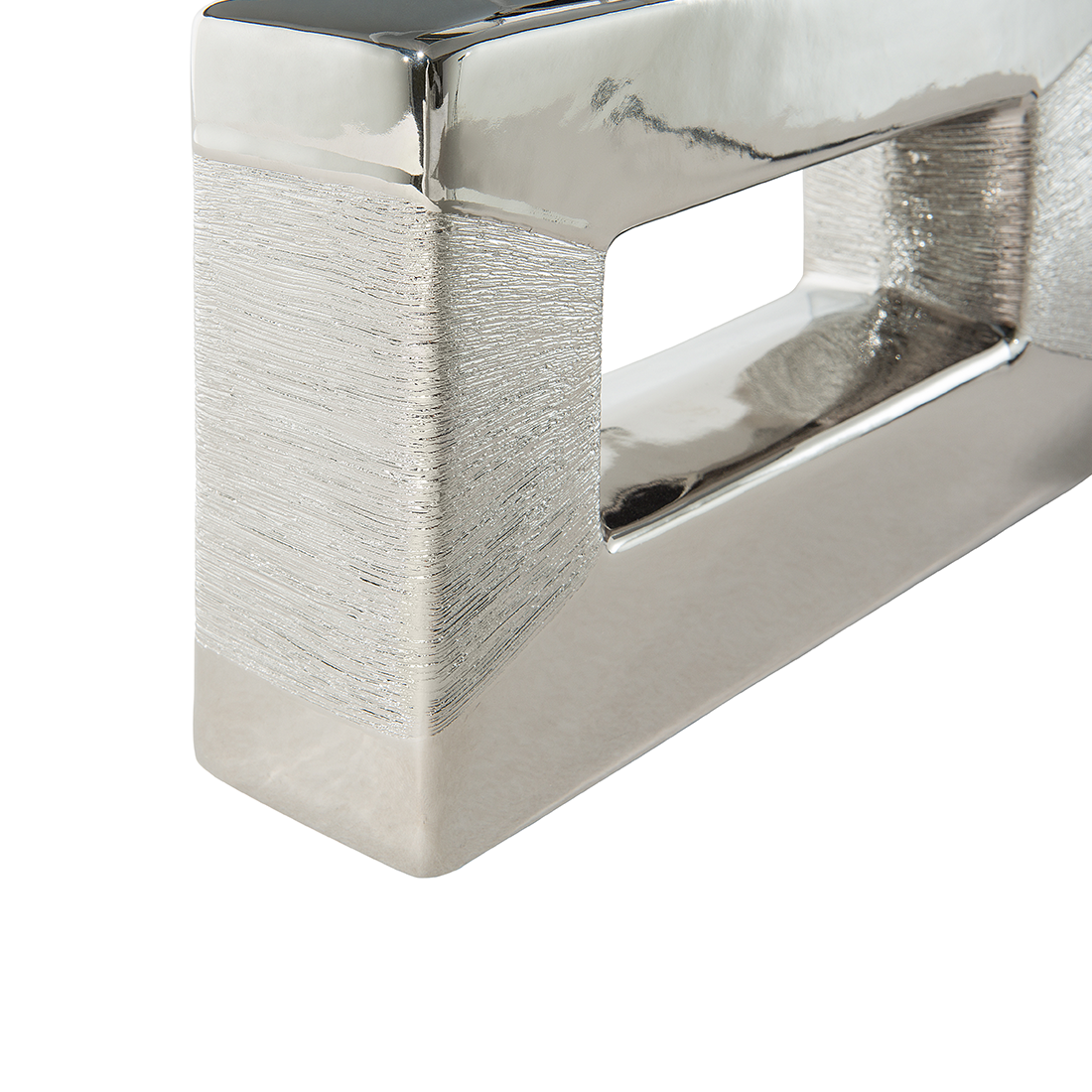 Tischleuchte ONYX Porzellan Grau